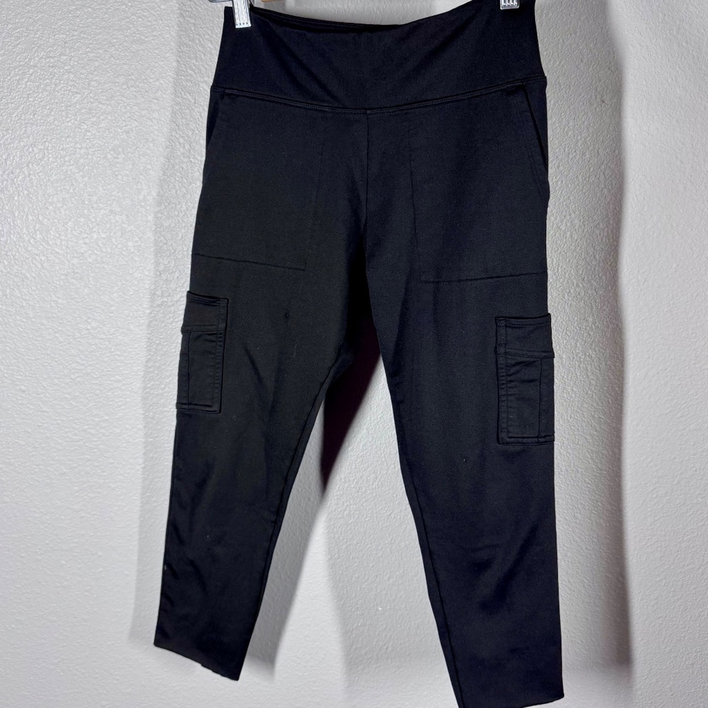 Victoria's Secret PINK Fleece Cargo Utility Pants – Cropped, Open Hem, Pockets
